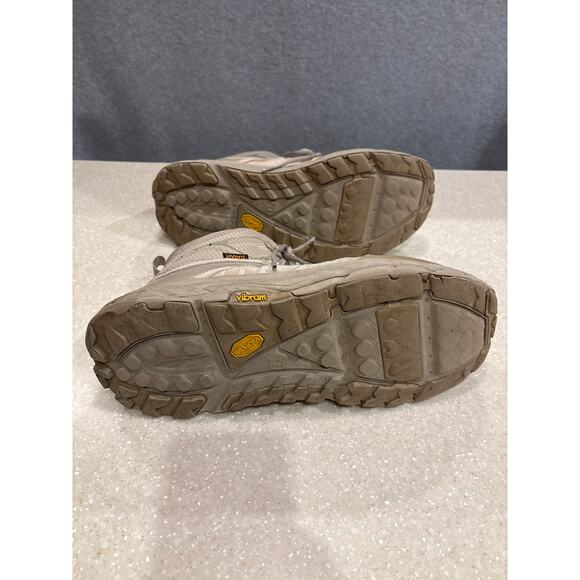 Hoka One One Tor Ultra Hiking Boots Men's Size 12 Tan Gore Tex Outdoor Adventure - Picture 9 of 11